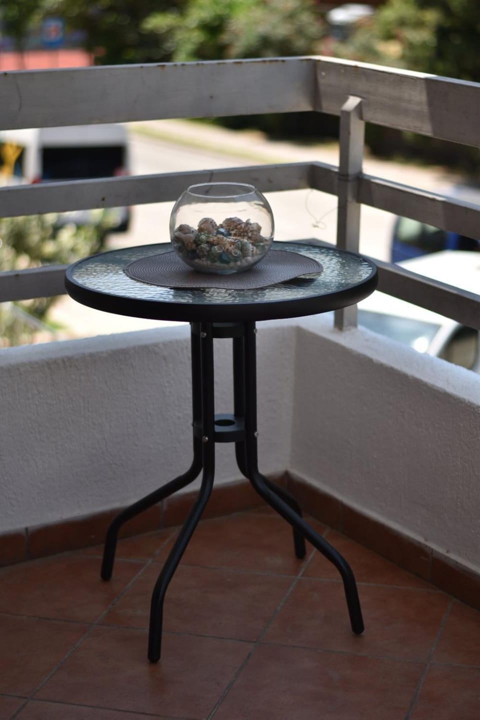 View (from property/room), Balcony/Terrace, Street view, Street view