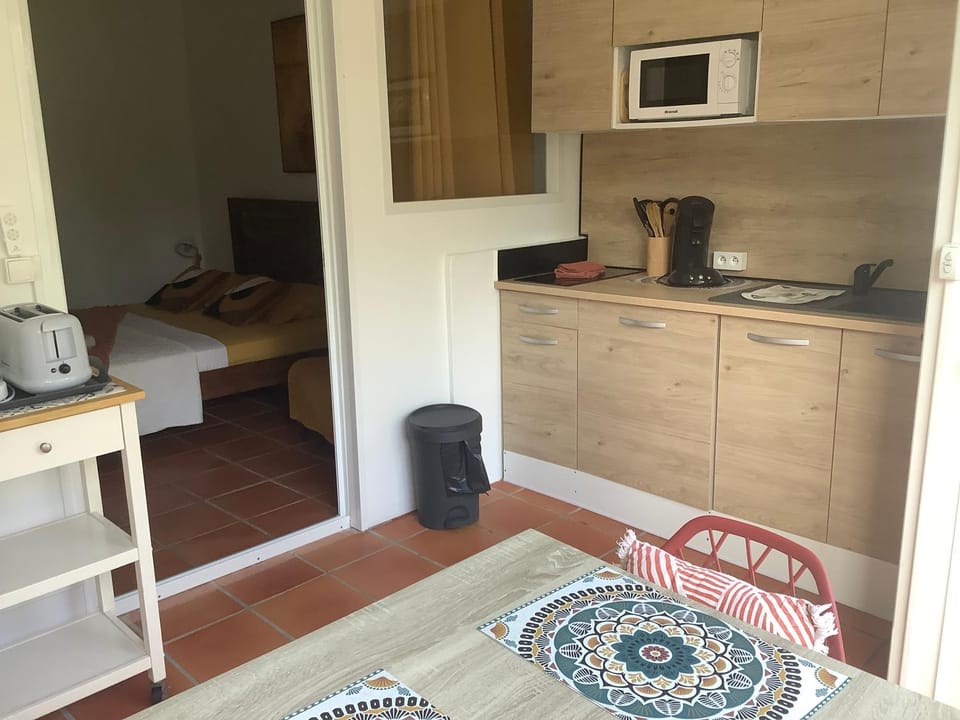 Coffee/tea facilities, Kitchen or kitchenette, toaster