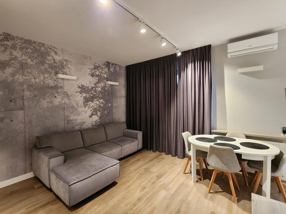 Living room, Seating area, air conditioner