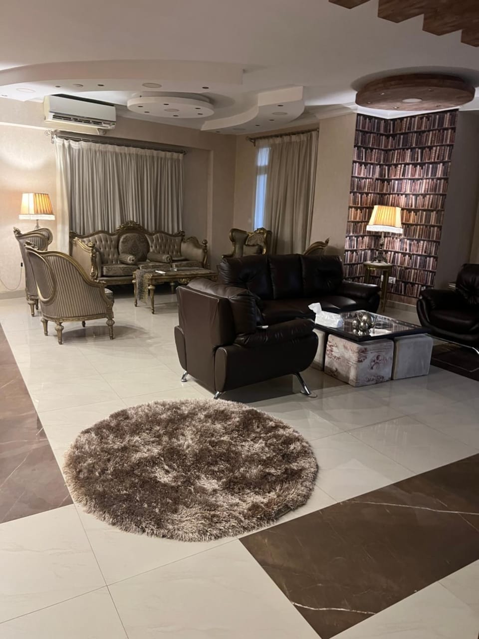 amazing apartment in the most luxurious area of ​​the Fifth Settlement Apartment in New Cairo City