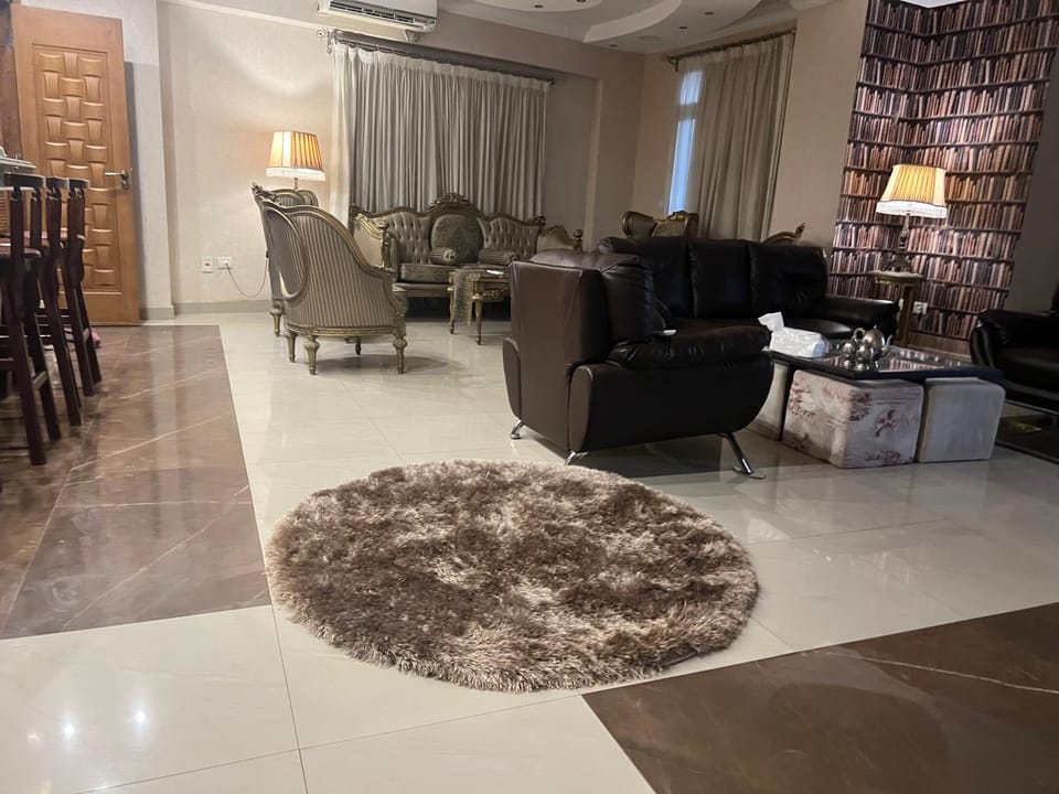 amazing apartment in the most luxurious area of ​​the Fifth Settlement Apartment in New Cairo City