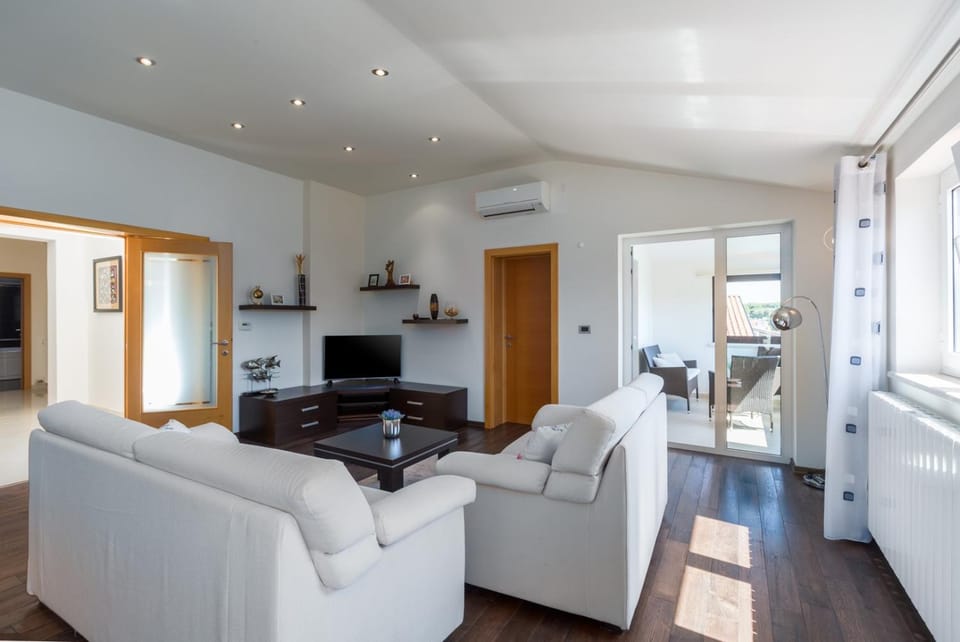 TV and multimedia, Living room, Seating area, air conditioner