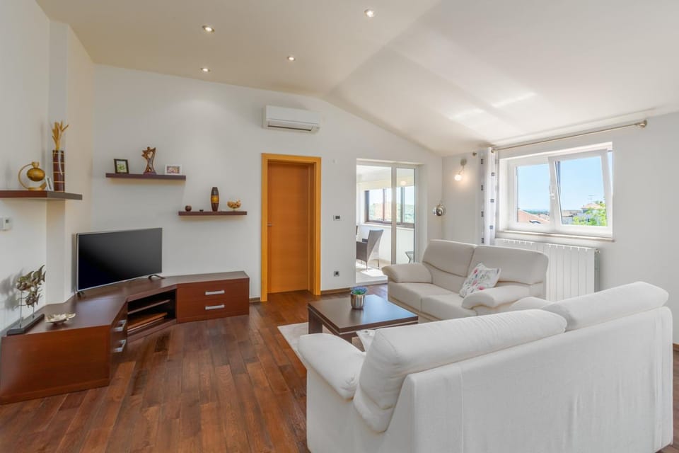 TV and multimedia, Living room, Seating area, air conditioner