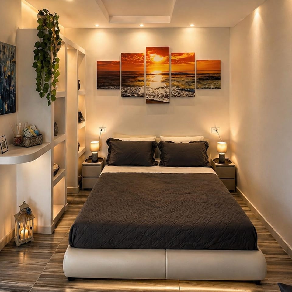 Bed, Bedroom