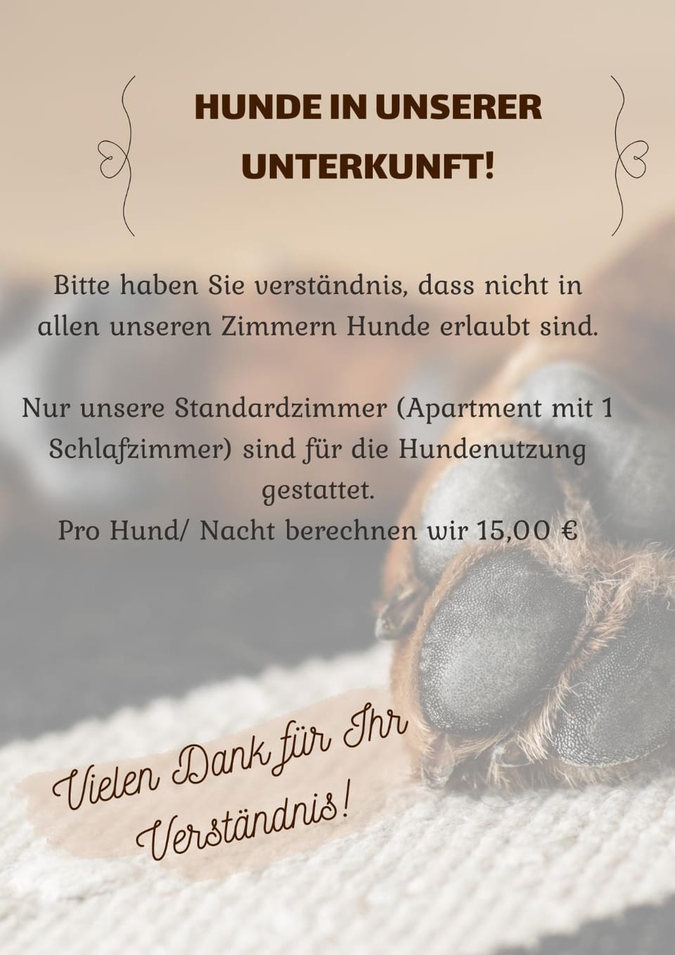 Text overlay, Area and facilities