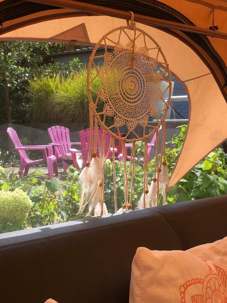 Witte Merel Glamping Luxury tent in Flanders