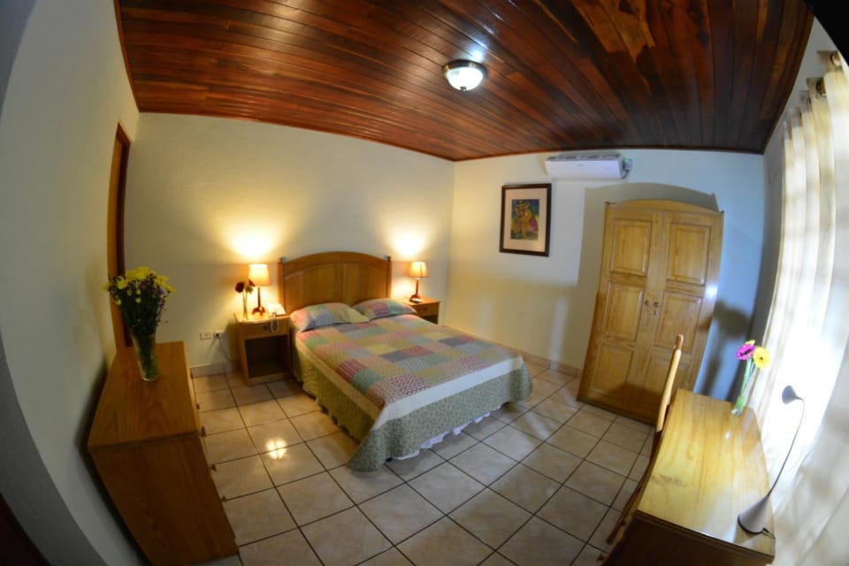 Staff, Bed, Garden view