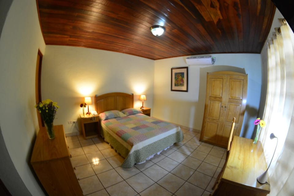 Staff, Bed, Garden view