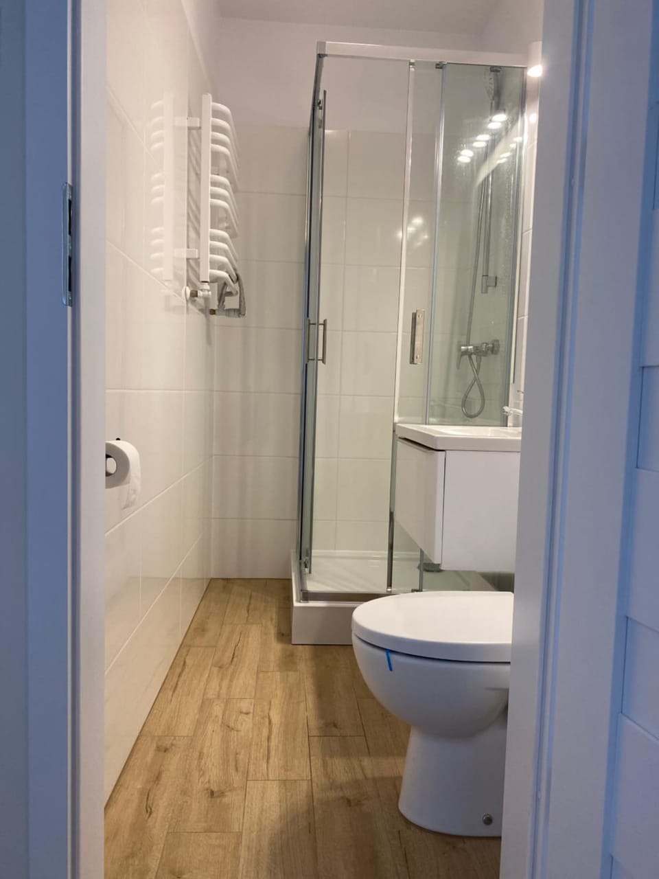 Shower, Toilet, Bathroom, towels