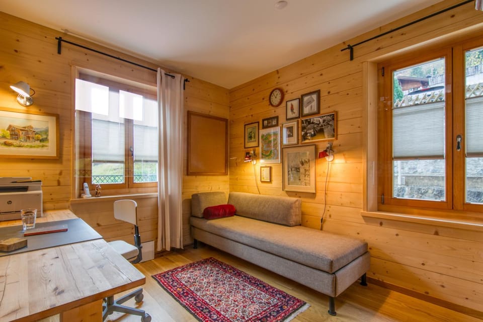 Duplex Piano Bar Fireplace House in Haute-Savoie