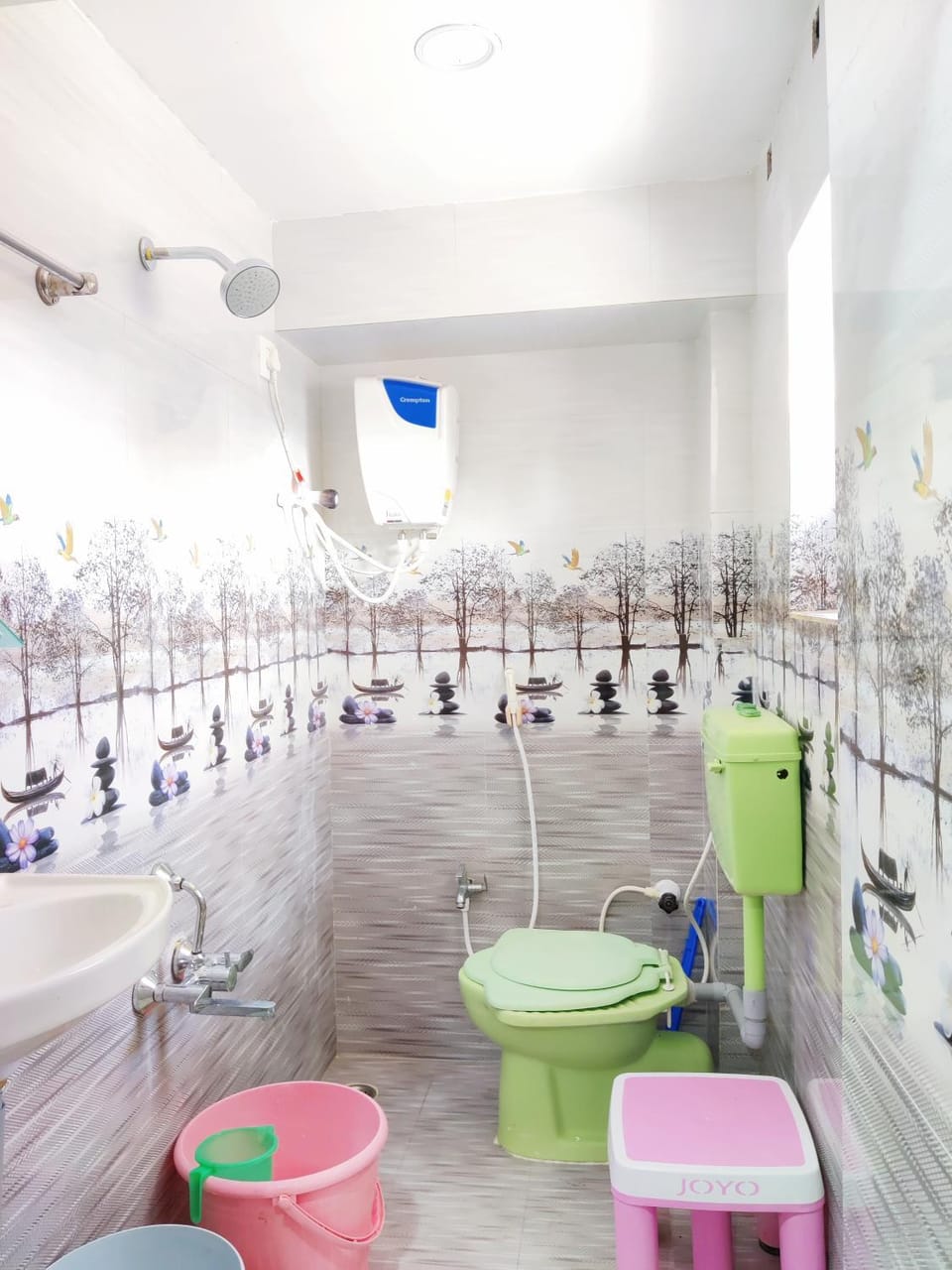 Shower, Toilet, Bathroom, Photo of the whole room