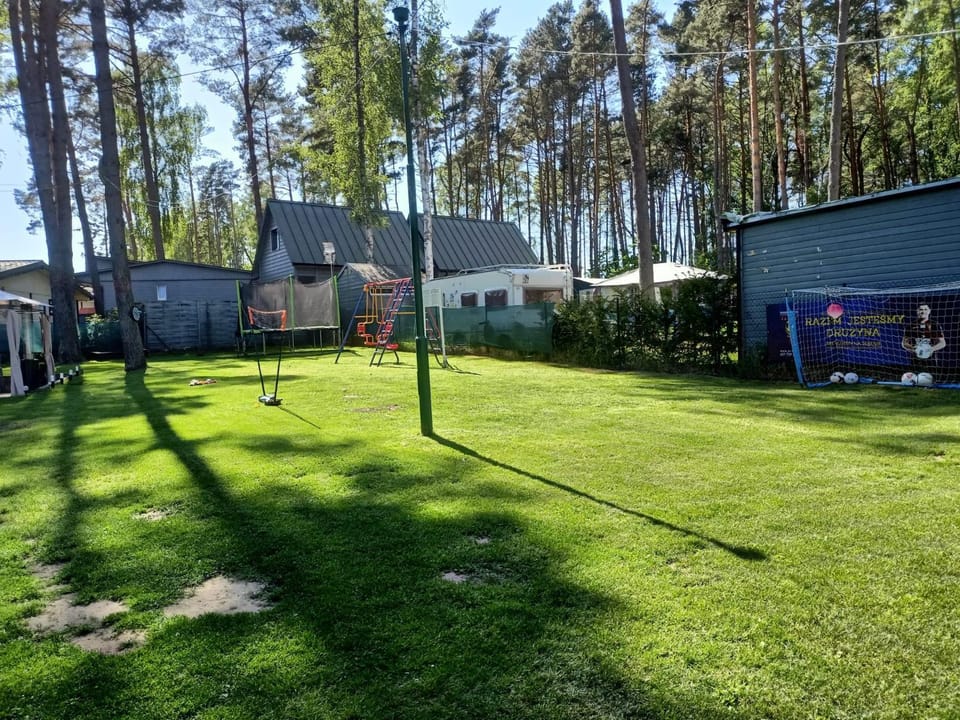 Barnaba Domki Nature lodge in West Pomeranian Voivodeship, Poland