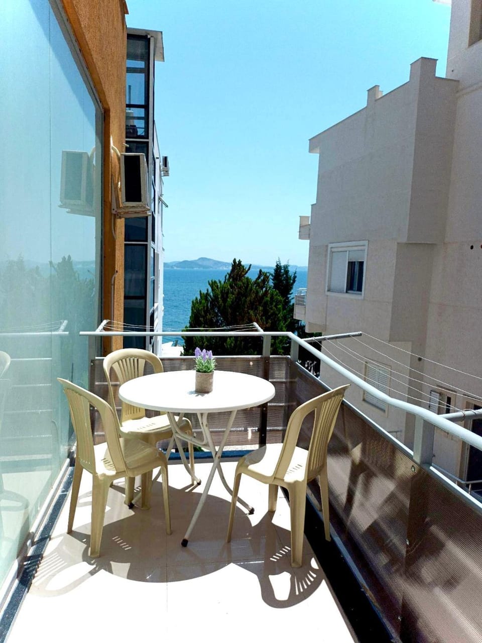 Blue Saranda room Apartment in Sarandë