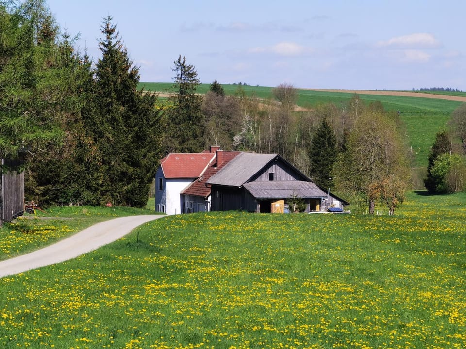 Property building, Spring, Off site, Day, Natural landscape, Garden, Balcony/Terrace, Landmark view, Mountain view