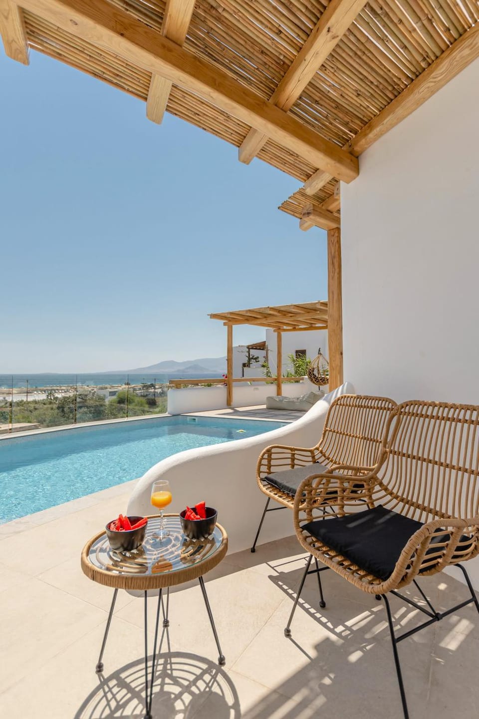 Pool view, Sea view, Swimming pool