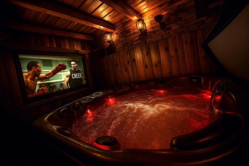 Spa Residence beltéri jakuzzi inside jakuzzi Apartment in Hungary