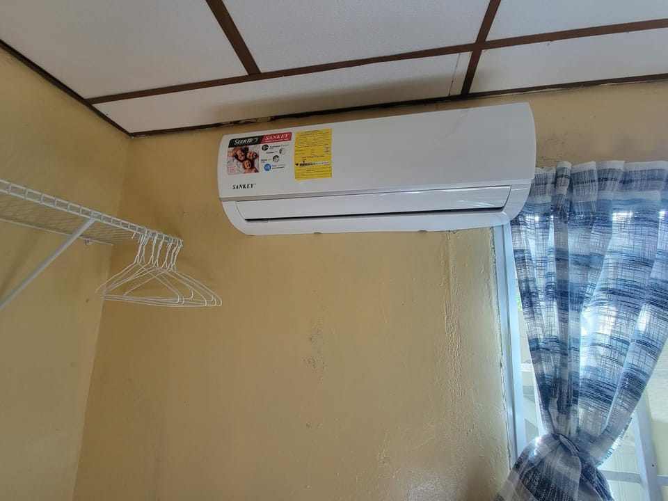 wardrobe, air conditioner