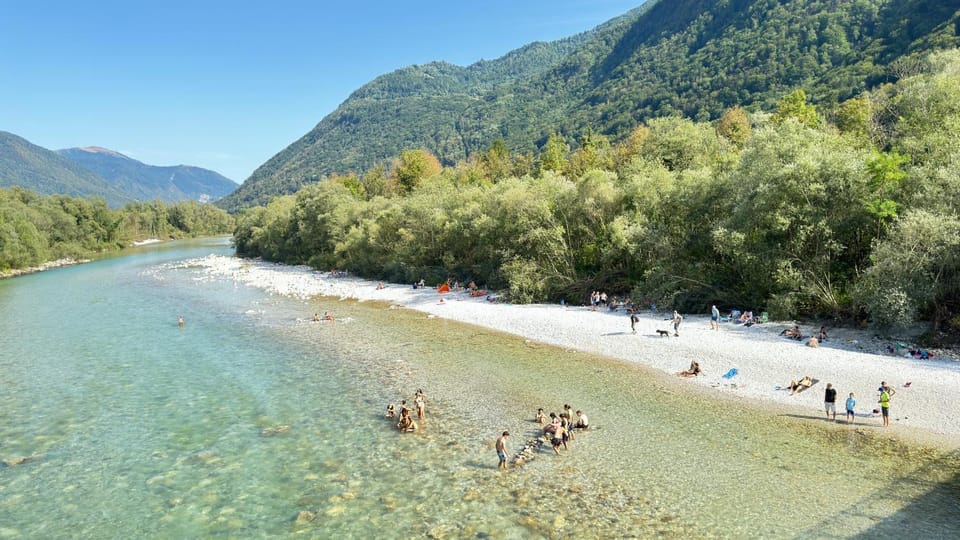 Beach, River view