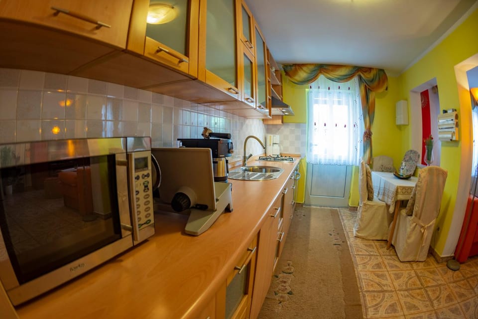 Kitchen or kitchenette, dishwasher, oven, toaster