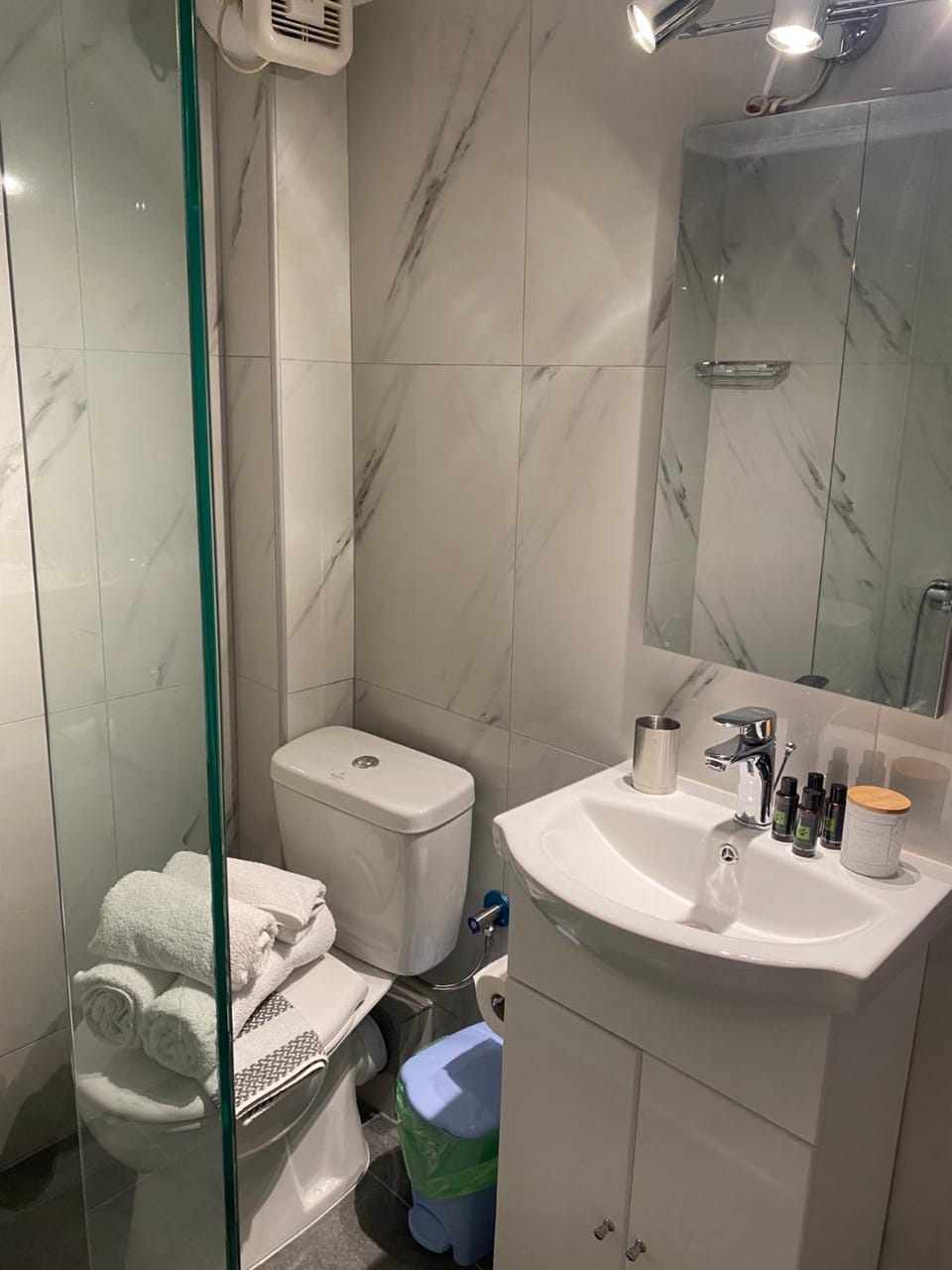 Shower, Toilet, Bathroom, towels