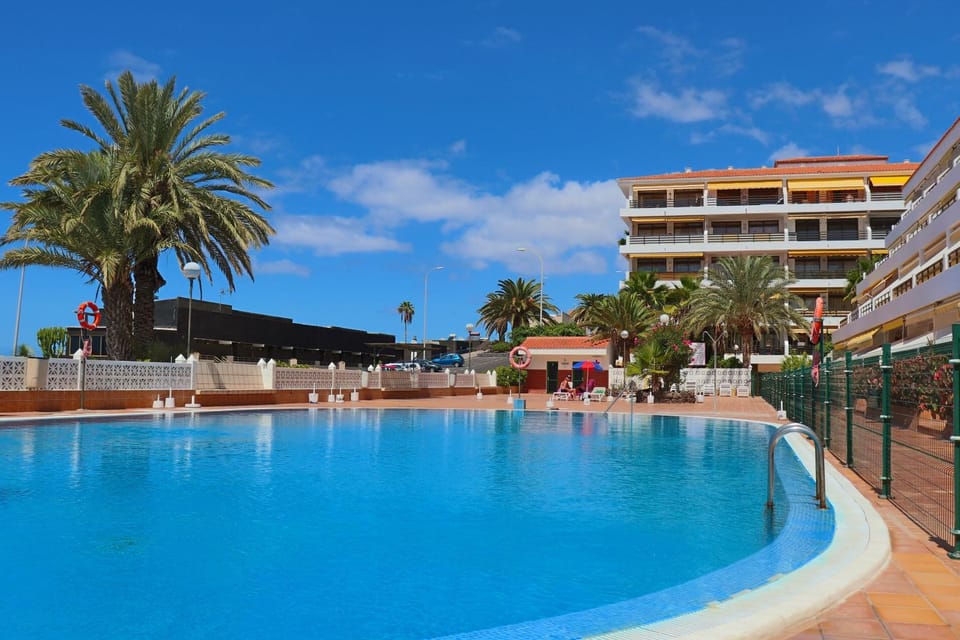 Property building, Pool view, Swimming pool, sunbed