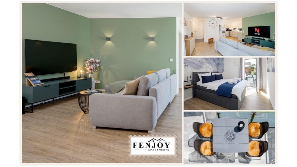 TV and multimedia, Balcony/Terrace, Living room, Photo of the whole room, Seating area, Bedroom