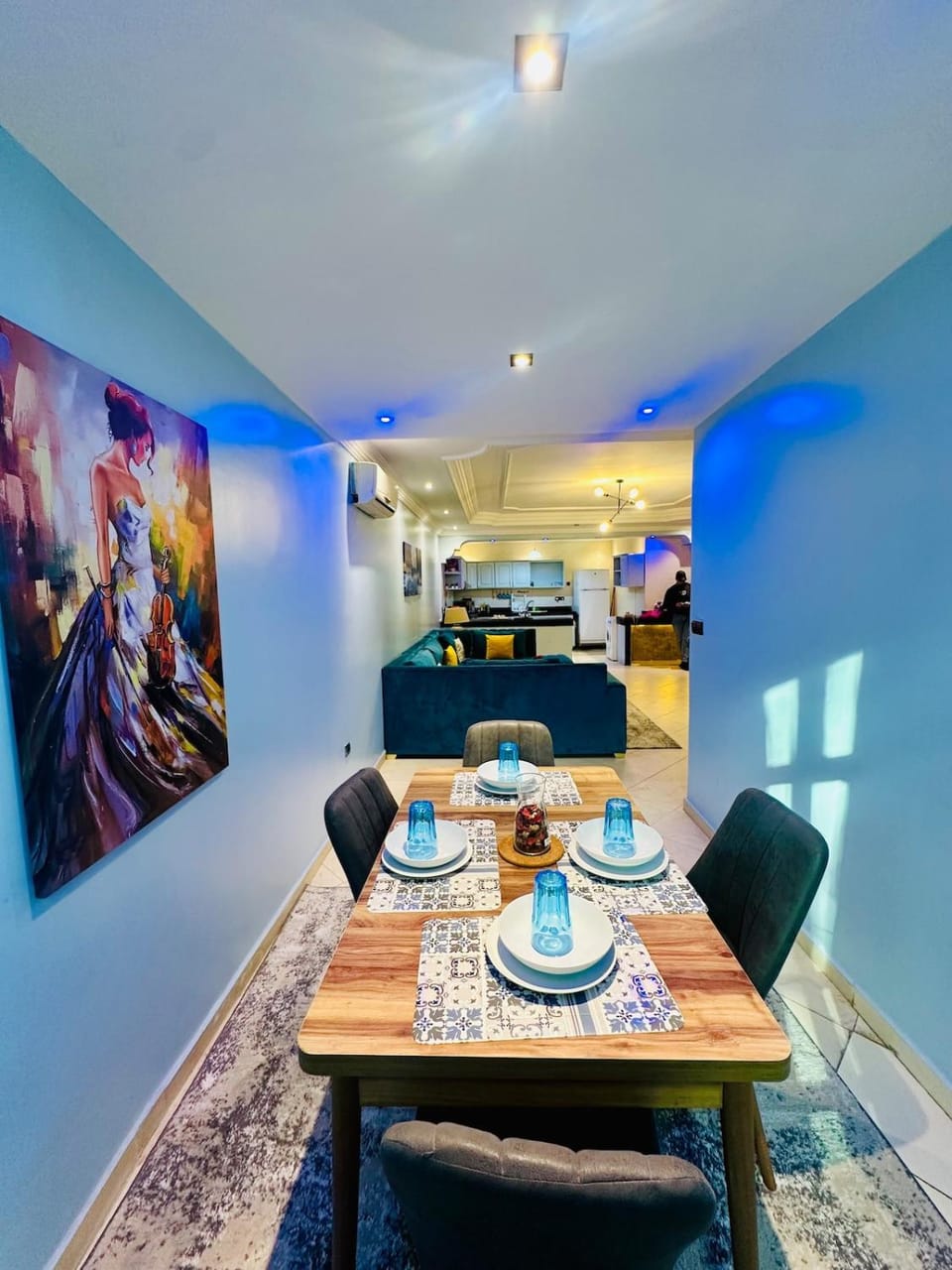 (177) Cozy apartment with balcony in corniche with nice view Apartment in Tangier