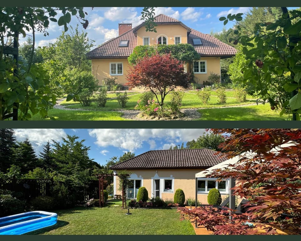 Property building, Garden, Garden view