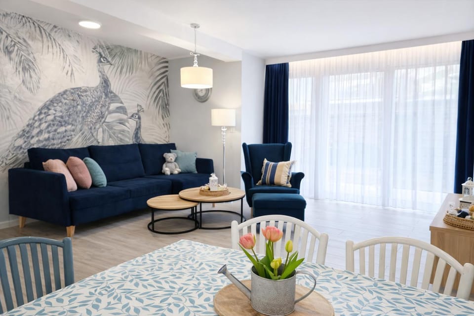 Apartament Rewal Klifowa Morska 3 z basenem Apartment in West Pomeranian Voivodeship, Poland