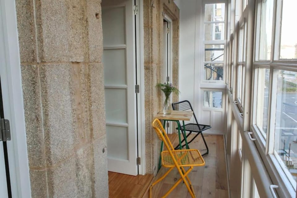 Galería en la Marina Apartment in A Coruna