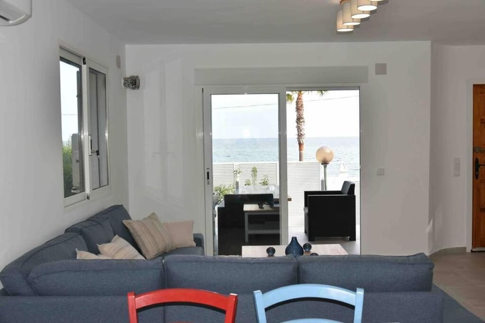 Living room, Seating area, Sea view