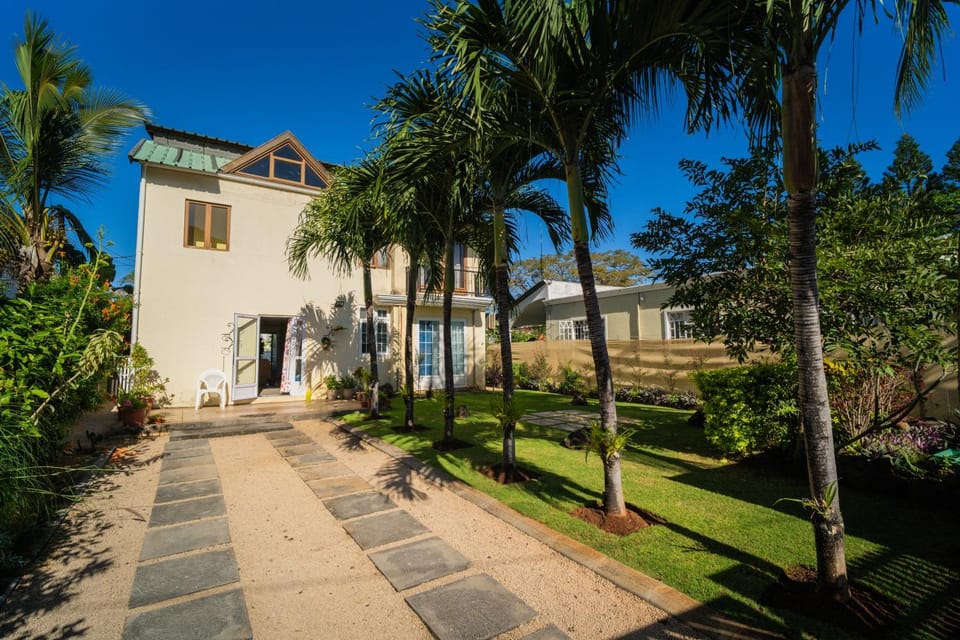 Property building, Natural landscape, Garden, Garden view