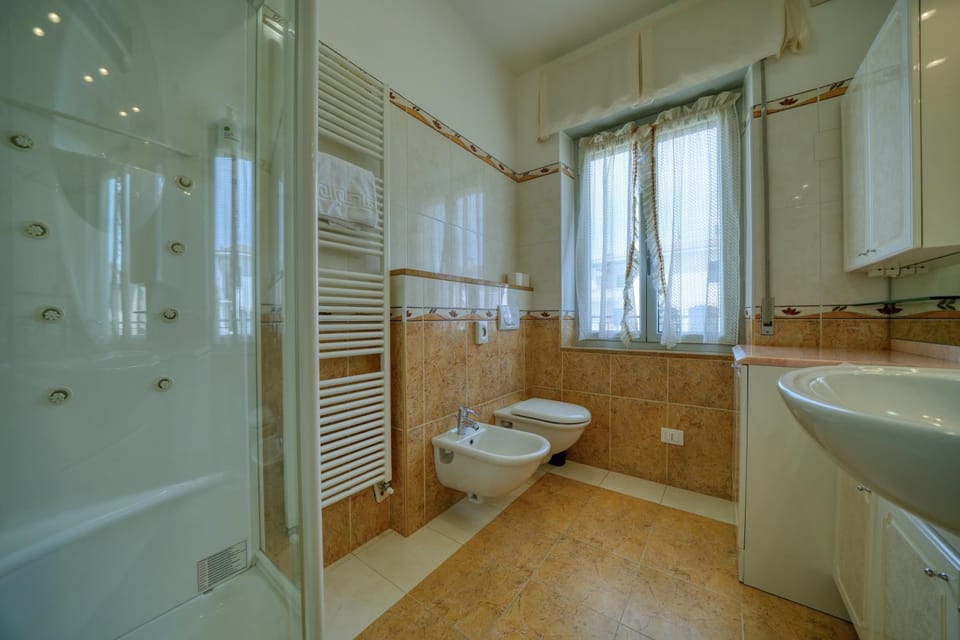 Shower, Toilet, Bathroom, bidet, towels