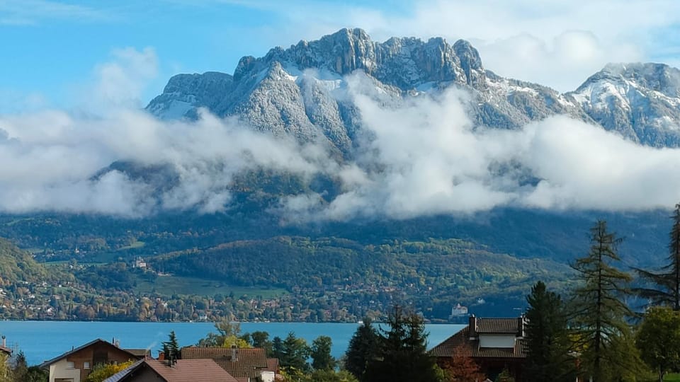 Nearby landmark, Day, Natural landscape, Lake view, Mountain view