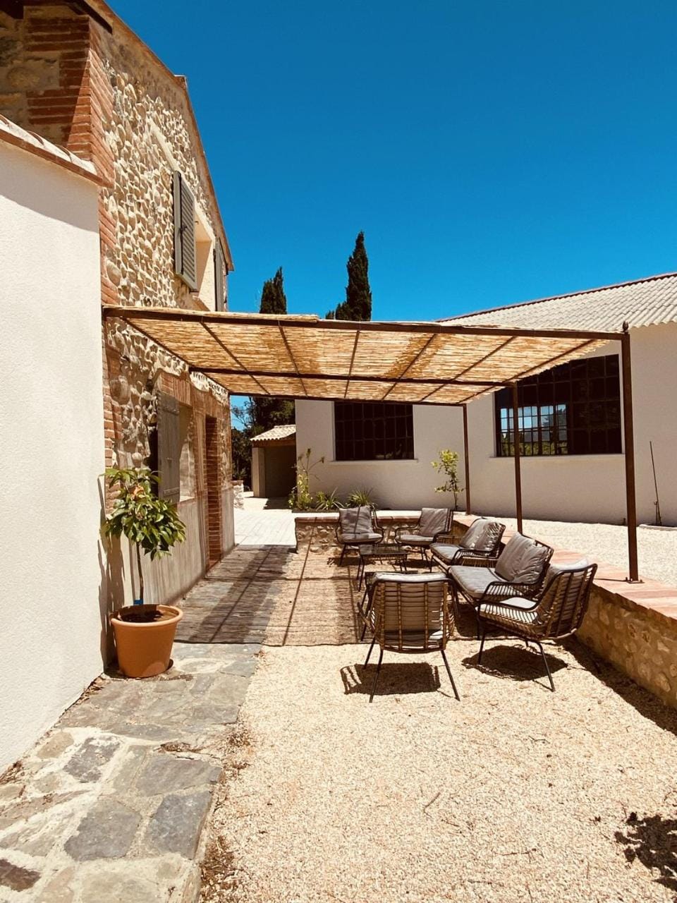 Patio, Day, Balcony/Terrace, sunbed