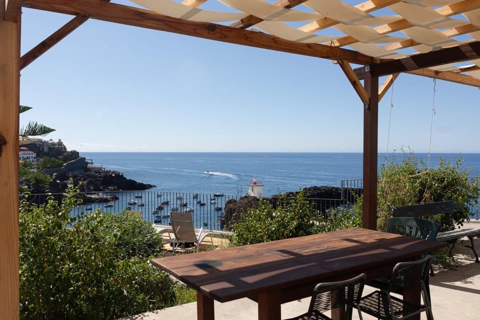 Patio, Natural landscape, View (from property/room), Balcony/Terrace, Dining area, Sea view