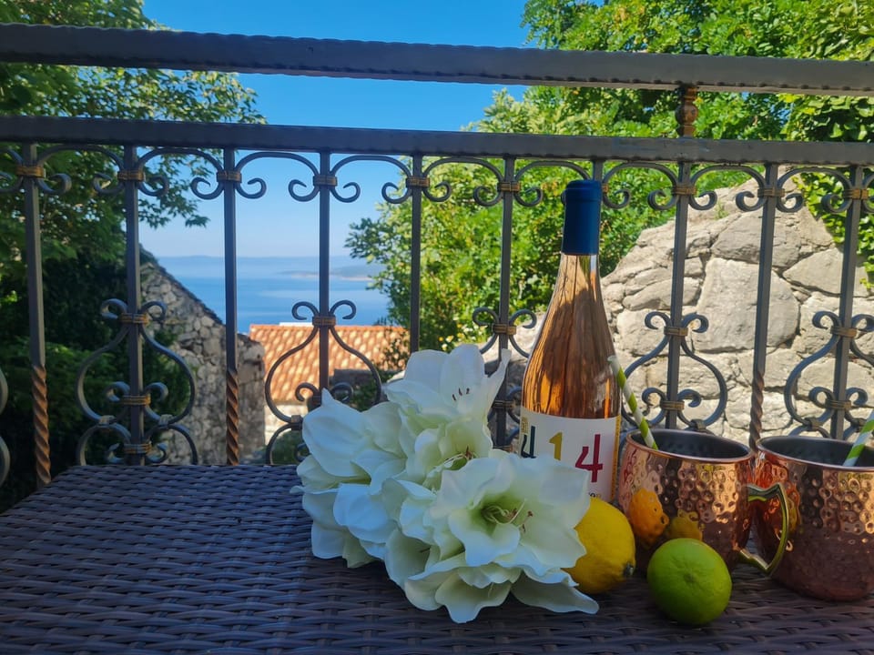 Day, Natural landscape, View (from property/room), Balcony/Terrace, Sea view