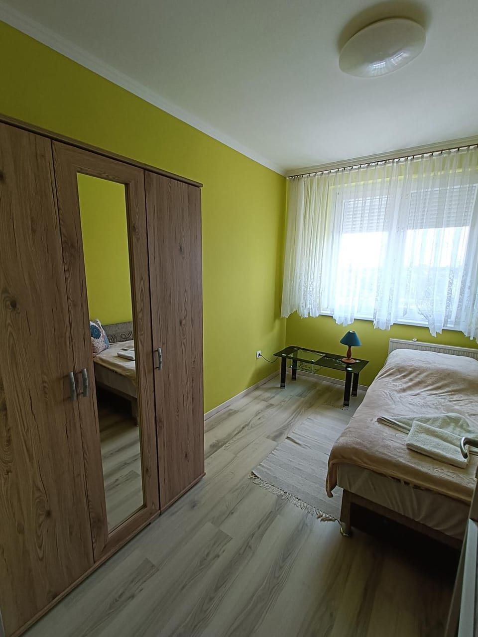 Bed, Bedroom, wardrobe