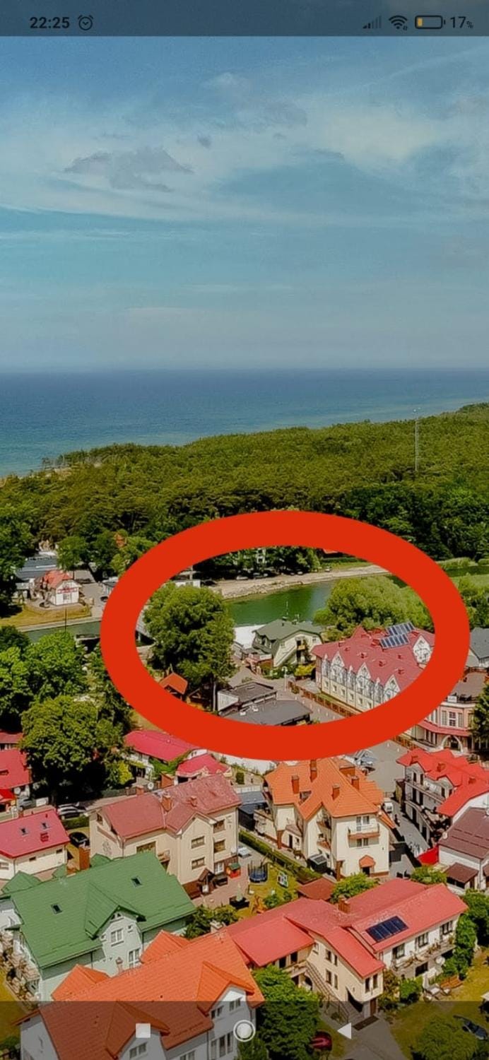 Bird's eye view, Sea view