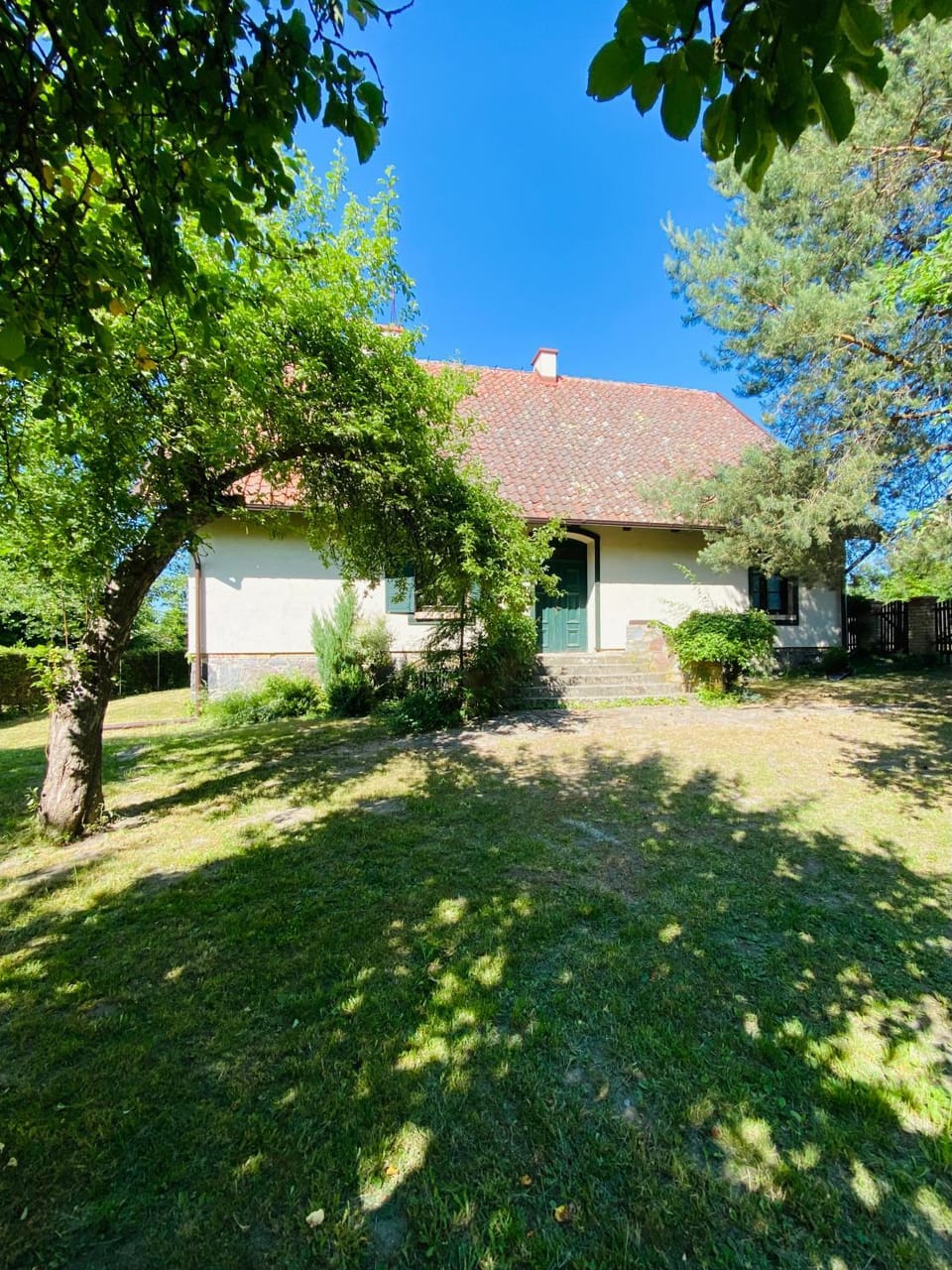 Property building, Garden view