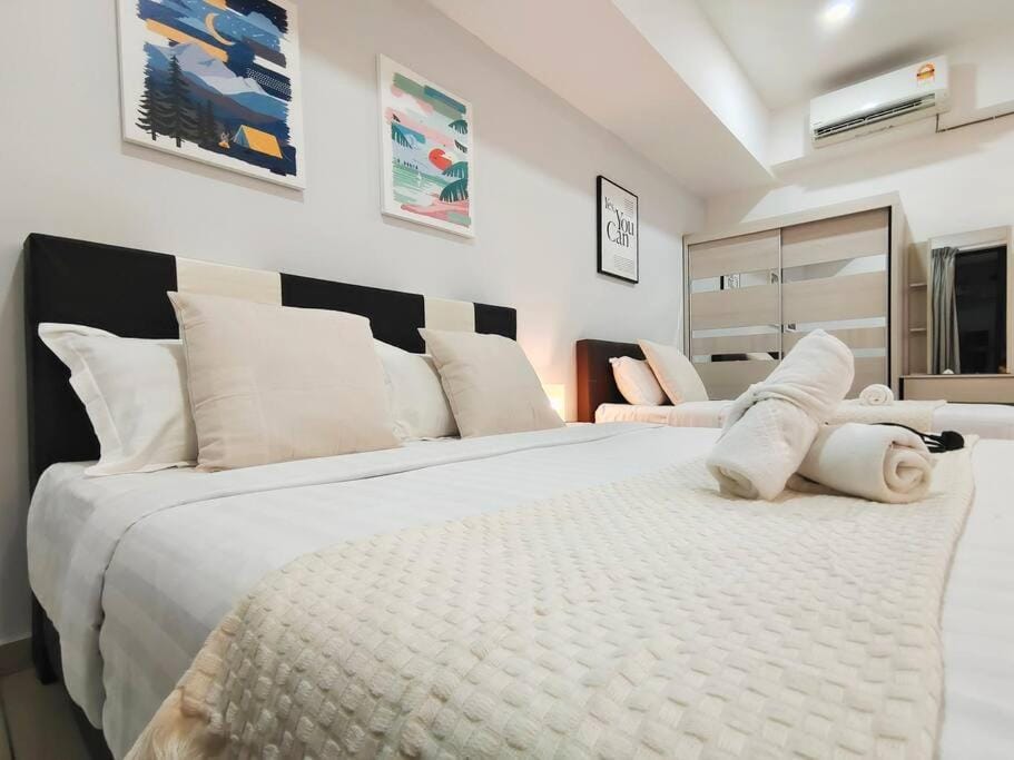 【NEW】Modern Comfort Studio@Juru Sentral Icon City Apartment in Penang