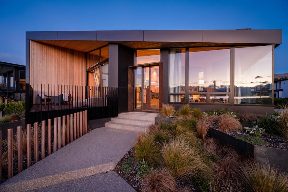 Property building, Patio, Natural landscape, Garden view