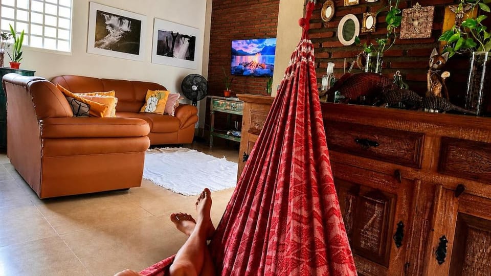 Casa para relaxar em Chap Guimarães House in State of Mato Grosso, Brazil