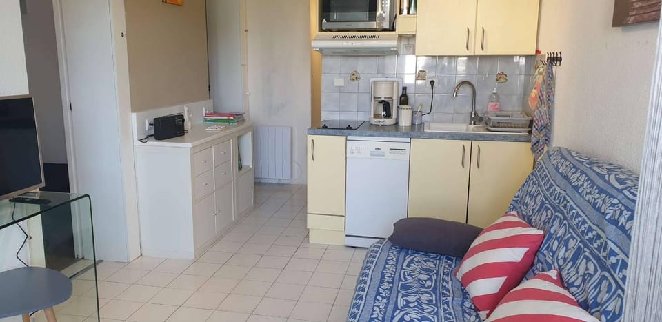 Kitchen or kitchenette, Living room, Other, Seating area, dishwasher, stove