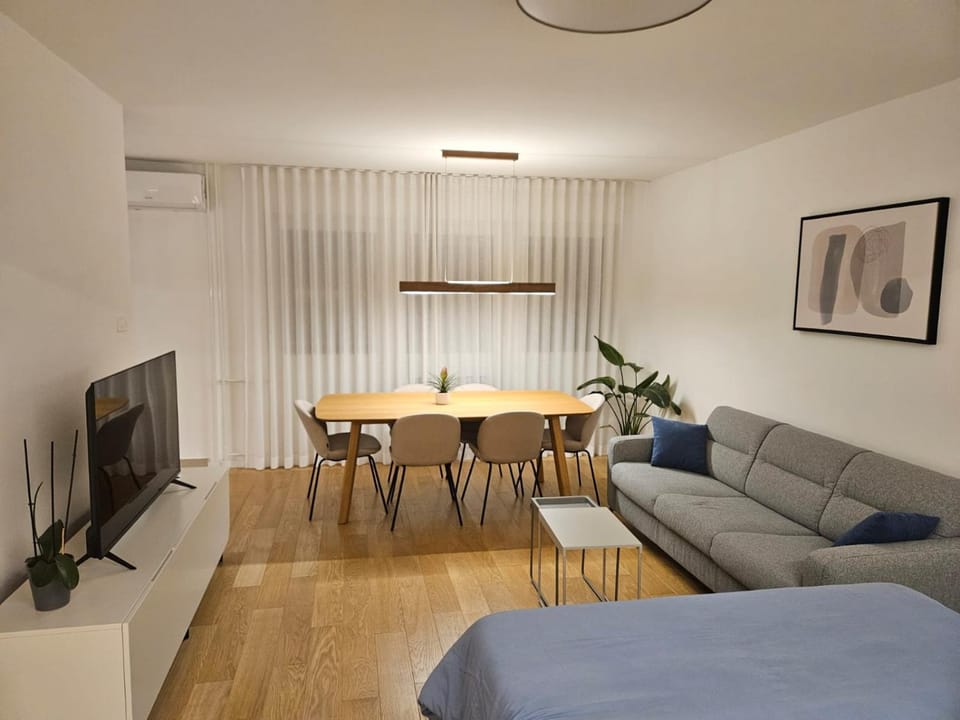 Communal lounge/ TV room, TV and multimedia, Living room, Seating area, Dining area, Evening entertainment, air conditioner