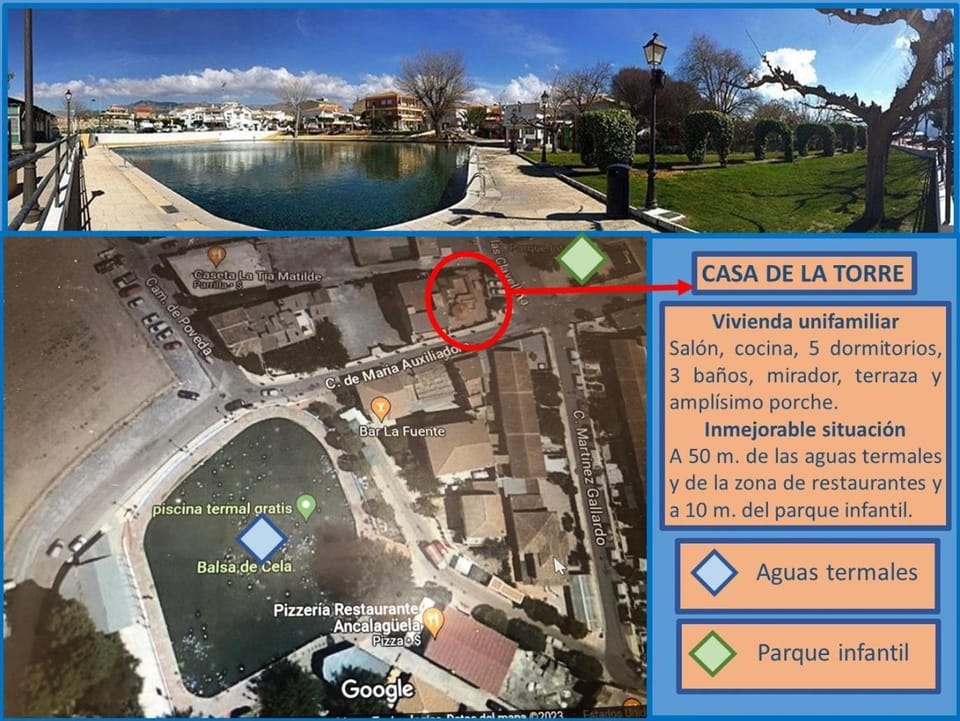 Casa La Torre de la Balsa de Cela House in Andalusia
