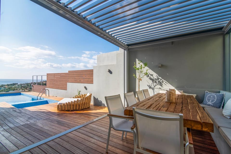 Villa Azzura with sea view & private pool at Athens Riviera Apartment in East Attica Regional Unit, Greece