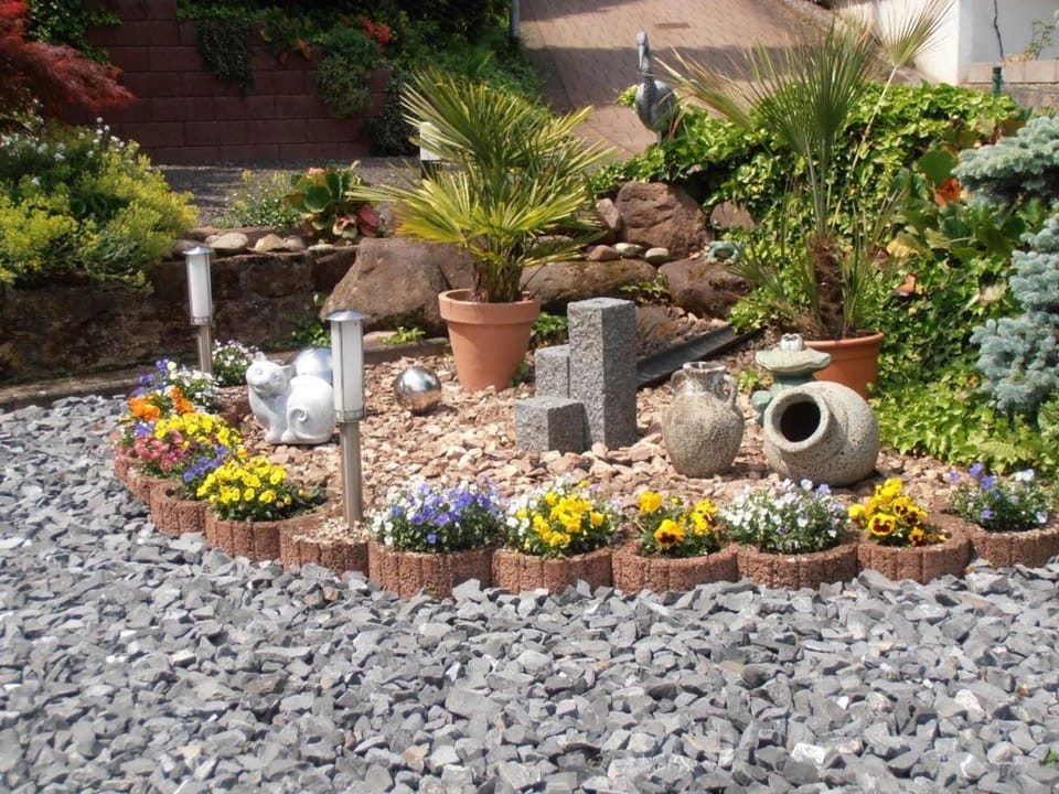 Spring, Day, Garden, Garden view
