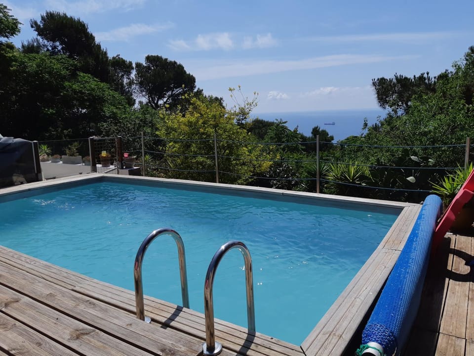 Natural landscape, Sea view, Swimming pool