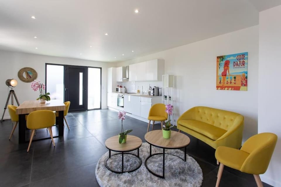 Echapée Belle - Vinayard view - Jacuzzi BBQ - parking Apartment in Nice